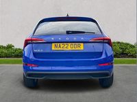 Used Skoda Scala SE L 108 HP (79 kW) 2022 Blue Hatchback