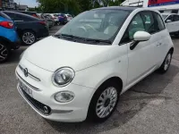 Used Fiat 500 Lounge 69 HP (50 kW) 2016 White Hatchback