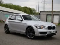 Usado BMW 116 Sport Line 2014 Plateado Utilitario