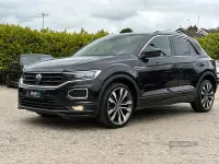 Used VW T-Roc R-line 150 HP (110 kW) 2021 Black SUV