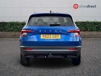 Used Skoda Karoq SE L 110 HP (80 kW) 2022 Blue SUV