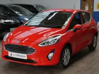 Used Ford Fiesta Zetec 100 HP (73 kW) 2018 Red Hatchback