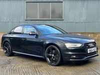 Used Audi A4 Black Edition 177 HP (130 kW) 2014 Black Sedan
