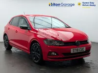 Used VW Polo Beats 95 HP (69 kW) 2018 Red Hatchback