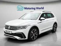 Used VW Tiguan R-line 150 HP (110 kW) 2021 White SUV