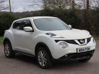 Used Nissan Juke Acenta Premium 2014 White SUV