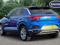 Second-hand VW T-Roc Design 150 CP (110 kW) 2021 Albastru SUV