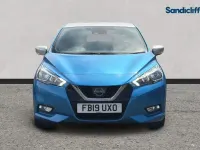 Used Nissan Micra Acenta 101 HP (74 kW) 2019 Blue Hatchback