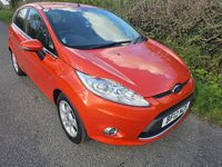 Used Ford Fiesta Zetec 96 HP (70 kW) 2012 Red Hatchback