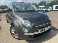 Used Fiat 500 Lounge 69 HP (50 kW) 2015 Grey Hatchback