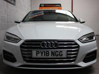 Used Audi A5 Sport 190 HP (139 kW) 2018 White Coupe