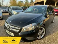 Used Mercedes A180 109 HP (80 kW) 2014 Black Hatchback