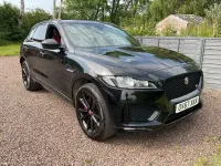Used Jaguar F-Pace Supercharged 380 HP (279 kW) 2017 Black SUV