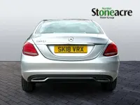 Used Mercedes C220 Premium 170 HP (125 kW) 2018 Silver Sedan