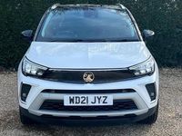 Used Vauxhall Crossland SRi 110 HP (80 kW) 2021 White SUV