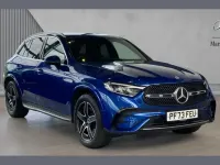 Used Mercedes GLC220 AMG line 197 HP (144 kW) 2023 Spectral blue metallic SUV