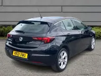 Used Vauxhall Astra SRi 143 HP (105 kW) 2021 Black Hatchback