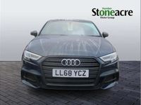 Used Audi A3 Black Edition 150 HP (110 kW) 2019 Blue Sedan
