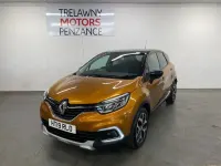 Used Renault Captur GT-Line 90 HP (66 kW) 2019 Orange/black SUV