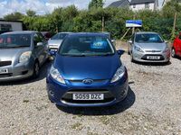 Used Ford Fiesta Zetec 82 HP (60 kW) 2010 Blue Hatchback