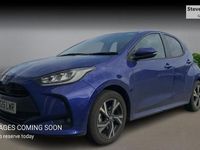 Used Toyota Yaris Hybrid Design 116 HP (85 kW) 2025 Blue Hatchback