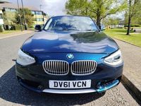 Used BMW 120 184 HP (135 kW) 2011 Blue Hatchback