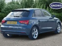 Used Audi A1 Sportback Sport 125 HP (91 kW) 2018 Blue Hatchback