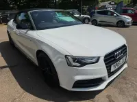 Used Audi A5 Cabriolet S-Line 2015 White Cabriolet