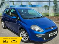 Used Fiat Punto Active 77 HP (56 kW) 2011 Blue Hatchback