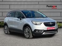 Used Vauxhall Crossland X Elite 130 HP (95 kW) 2019 Silver SUV