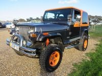 Used Jeep Wrangler 1996 Black SUV