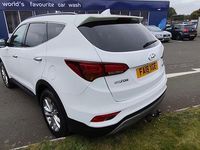 Used Hyundai Santa Fe Premium 197 HP (144 kW) 2018 White SUV