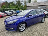 Used Ford Focus Zetec 2018 Blue Hatchback