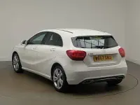 Used Mercedes A160 102 HP (75 kW) 2017 White Hatchback