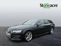 Used Audi A4 S-Line 190 HP (139 kW) 2018 Black Estate