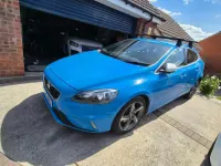 Used Volvo V40 R-Design 2016 Blue Hatchback