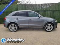 Begagnad Audi Q3 S-line plus 184 HK (135 kW) 2016 Grå SUV