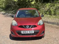 Used Nissan Micra Visia 80 HP (58 kW) 2013 Red Hatchback