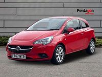 Used Vauxhall Corsa 73 HP (53 kW) 2017 Red Hatchback