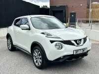 Used Nissan Juke Tekna 2017 White SUV