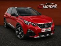 Used Peugeot 3008 GT-line 130 HP (95 kW) 2017 Red SUV