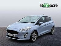 Used Ford Fiesta Titanium 123 HP (90 kW) 2021 Blue Hatchback