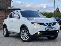 Usado Nissan Juke Acenta 115 HP (84 kW) 2016 Branco SUV