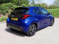 Used Toyota Yaris Hybrid Design 113 HP (83 kW) 2023 Blue Hatchback