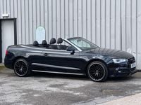 Used Audi A5 Cabriolet S-Line 190 HP (139 kW) 2016 Black Cabriolet
