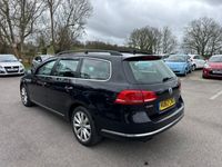 used VW Passat 2.0 TDI Bluemotion Tech Highline 5dr Diesel Manual Black Estate 5 Door