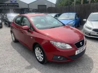 Used Seat Ibiza SE 105 HP (77 kW) 2011 Red Hatchback