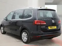 Usado VW Sharan SE 150 HP (110 kW) 2019 Preto Monovolume