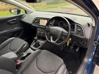 Used Seat Leon FR 125 HP (91 kW) 2017 Blue Hatchback