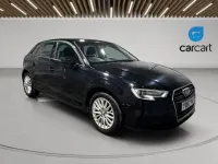 Used Audi A3 Sportback Design 116 HP (85 kW) 2017 Black Hatchback